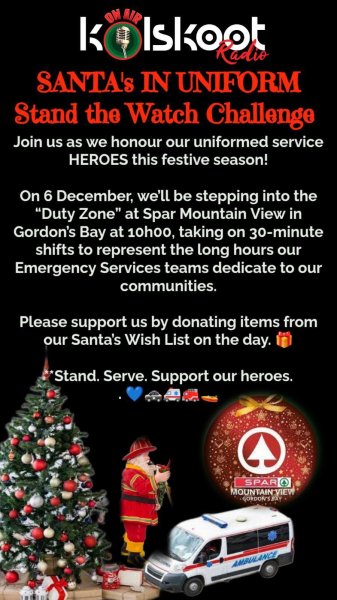 SANTA's IN UNIFORM CHRISTMAS PROJECT 2025